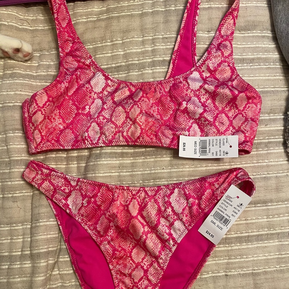PacSun snakeskin bikini